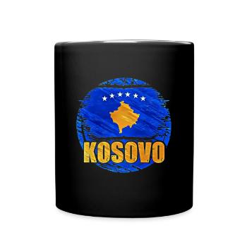 Kosovo - Mug uni - noir - Devant