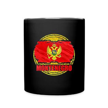 Montenegro - Full Colour Mug - black - Front