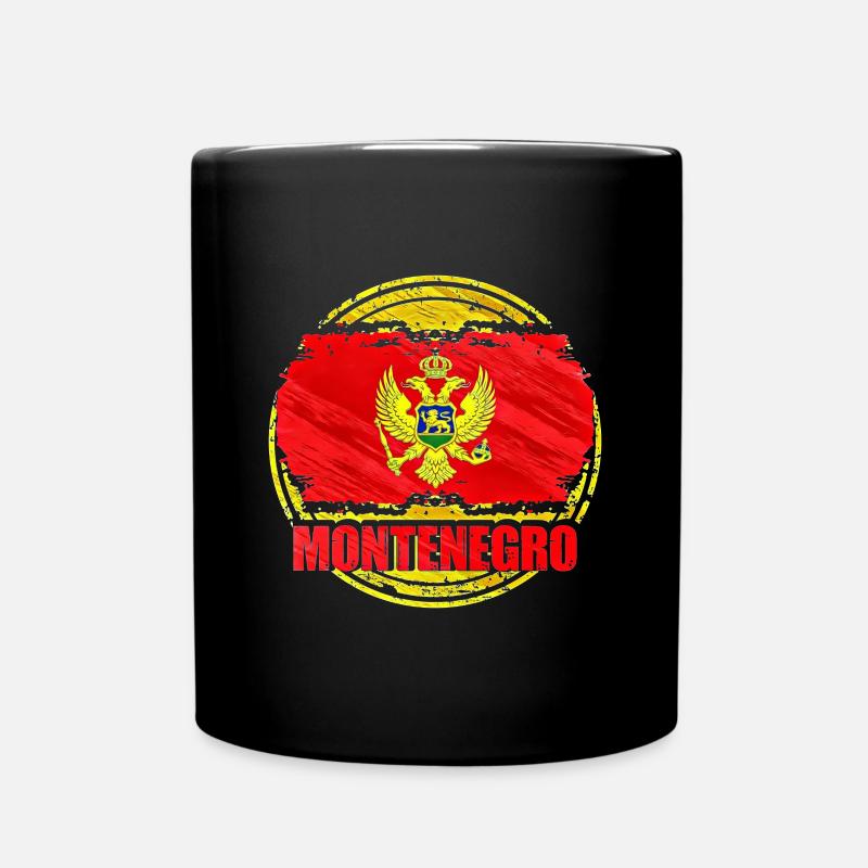 Montenegro - Full Colour Mug - black