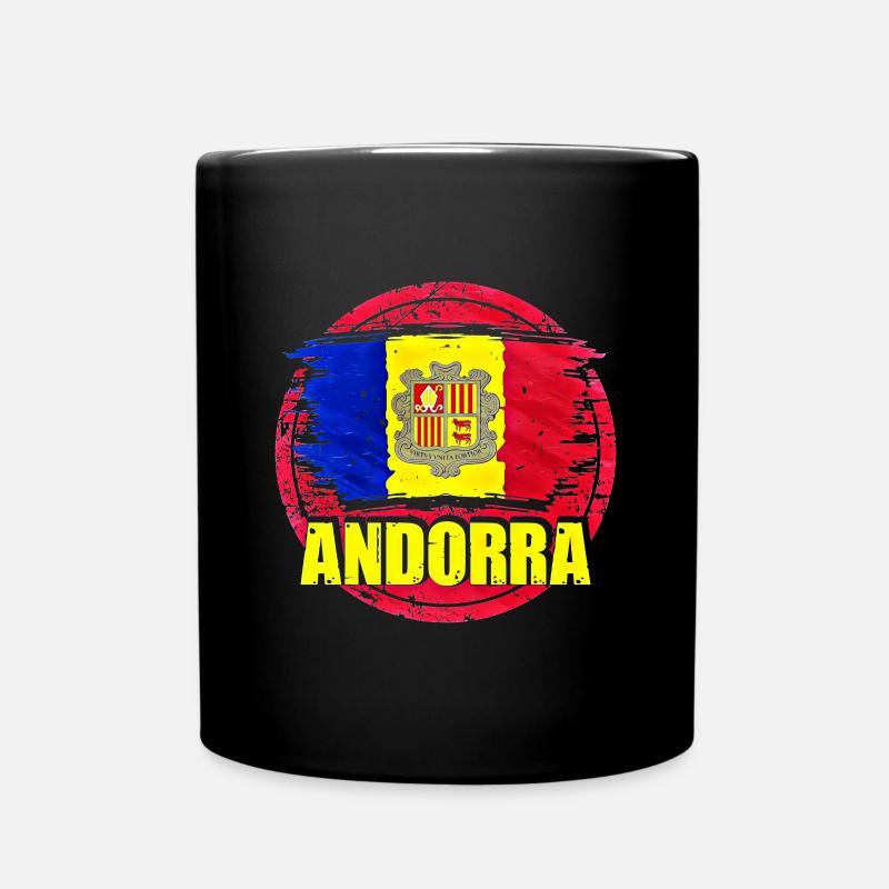 Andorre - Mug uni - noir