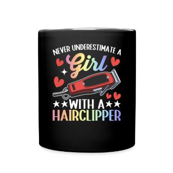 Hairdresser Hairdresser - Full Colour Mug - black - Front