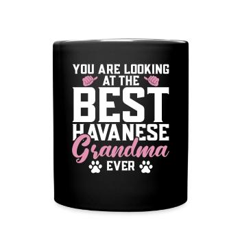 Gifts for Havanese Dog Lovers - Tasse einfarbig - Schwarz - Vorne