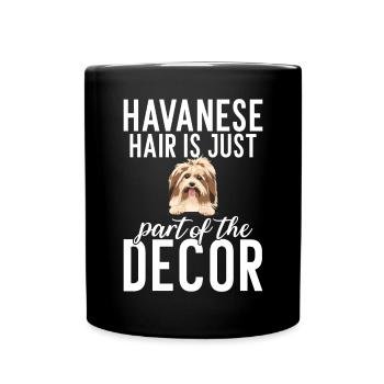 Gifts for Havanese Dog Lovers - Tasse einfarbig - Schwarz - Vorne