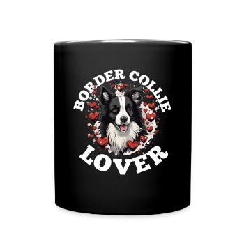 Chien Border Collie - Border Collie Lover - Mug uni - noir - Devant