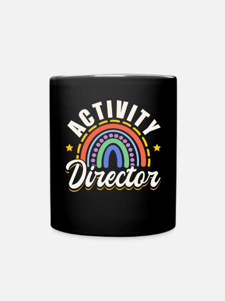 Awesome Activity Director - Tasse einfarbig - Schwarz