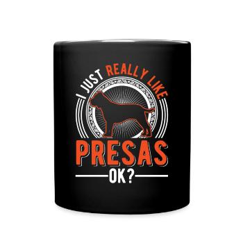 Presa Canario Gift Dogo Canario - Full Colour Mug - black - Front