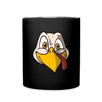 Funny Thanksgiving Turkey Costume - Full Colour Mug - black - Front