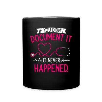 Spécialiste du codage de codeur médical - Mug uni - noir - Devant