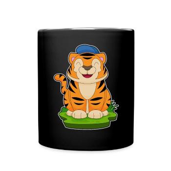 École des Tigres pour les Élèves Casquettes - Mug uni - noir - Devant