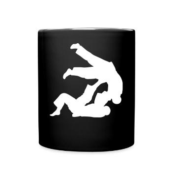 Jiu-Jitsu Brésilien BJJ - Mug uni - noir - Devant
