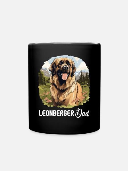 Leonberger - Tasse einfarbig - Schwarz