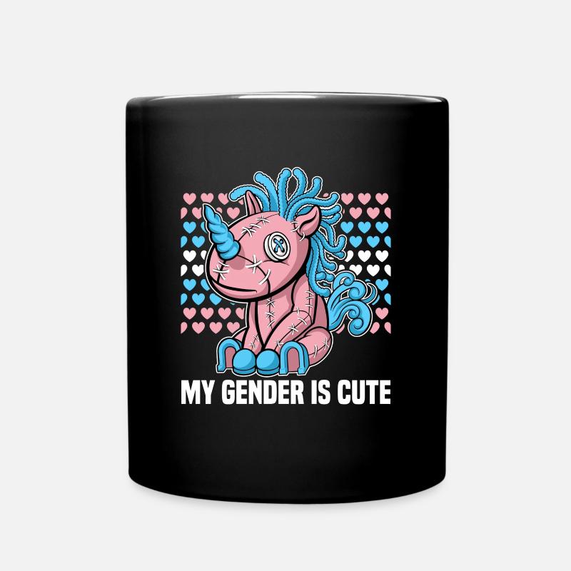 Bisexell Transgender Pride Day LGBT - Tasse einfarbig - Schwarz