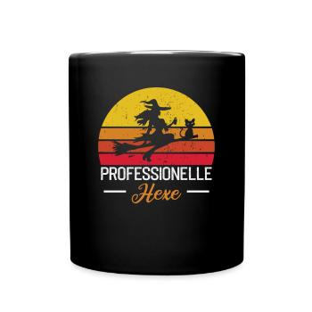 Magische Dunkle Kunst Okkulte Hexen Designs - Tasse einfarbig - Schwarz - Vorne