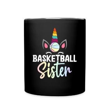 Basketball Girl Basketball Player - Full Colour Mug - black - Front