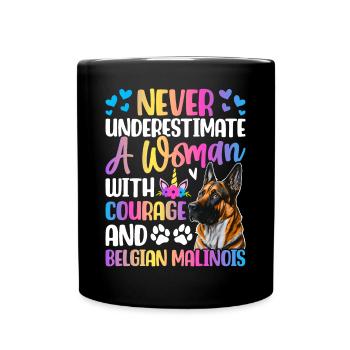 Chien - Mug uni - noir - Devant