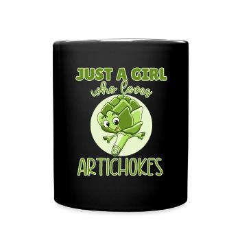 Artichoke - Full Colour Mug - black - Front