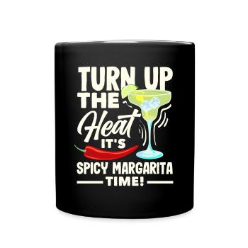 Attenzione Spicy Margarita Cocktail Lover's - Tasse einfarbig - Schwarz - Vorne