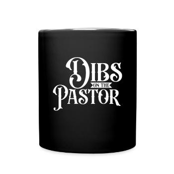 L’épouse du pasteur Jesus Christian Church appréciation - Mug uni - noir - Devant