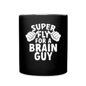 Neurology, Nurse, Brain, Neurologist - Full Colour Mug - black - Front