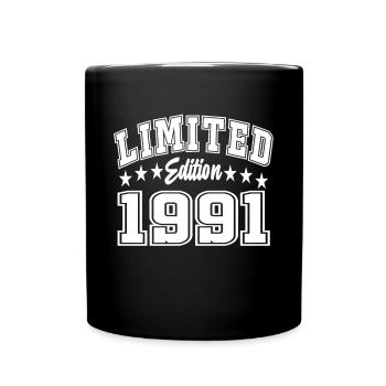 Édition limitée 1991 - Mug uni - noir - Devant