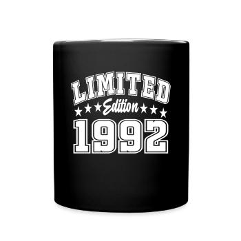 Limited Edition 1992 - Full Colour Mug - black - Front