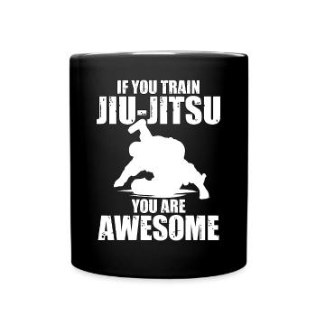 Si vous vous entraînez au Jiu-Jitsu, vous êtes génial - Mug uni - noir - Devant