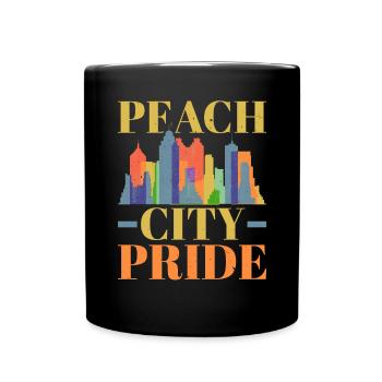 Atlanta City, Georgia, USA, Amerika, Vereinigte Staaten - Tasse einfarbig - Schwarz - Vorne
