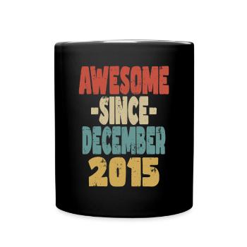 Génial Décembre 2015 - Mug uni - noir - Devant