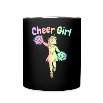 Pom-pom girl pom-pom girl - Mug uni - noir - Devant