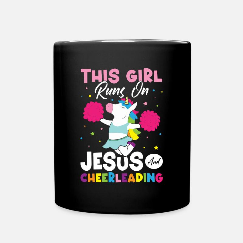 Cheerleader Cheer - Tasse einfarbig - Schwarz