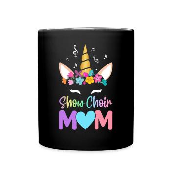 Choral Singing Choir Singer - Full Colour Mug - black - Front