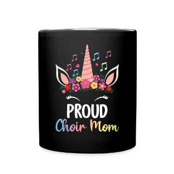 Choral Singing Choir Singer - Full Colour Mug - black - Front