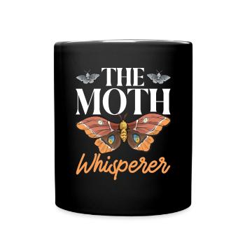 Moths Insect Collector Entomologist - Full Colour Mug - black - Front