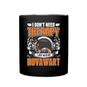 Thérapie Hovawart - Mug uni - noir - Devant