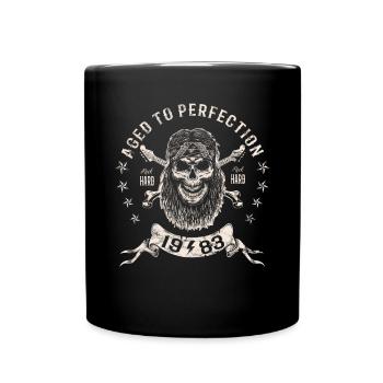 1983 Birthday Aged to perfection Rock Hard - Full Colour Mug - black - Front
