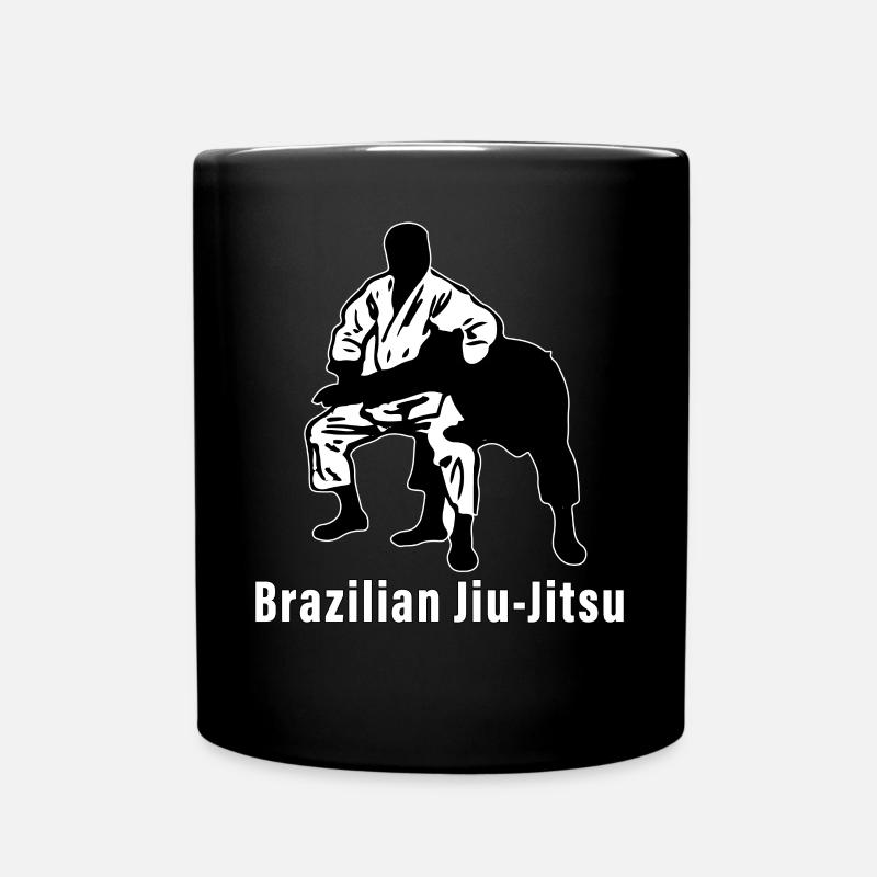 Brazilian Jiu-Jitsu - Tasse einfarbig - Schwarz