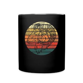 Einzelner Widder Astrologie Sternzeichen Geschenk - Tasse einfarbig - Schwarz - Vorne