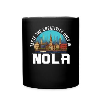 New Orleans Louisiana USA America United States - Full Colour Mug - black - Front