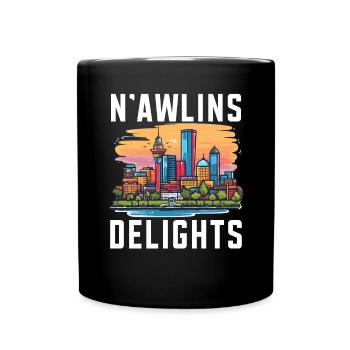 New Orleans Louisiana USA America United States - Full Colour Mug - black - Front