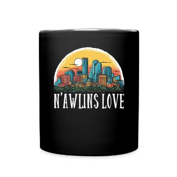 New Orleans Louisiana USA America United States - Full Colour Mug - black - Front