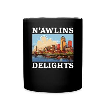 New Orleans Louisiana USA America United States - Full Colour Mug - black - Front