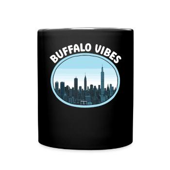 Buffalo City, New York, États-Unis, États-Unis, États-Unis - Mug uni - noir - Devant
