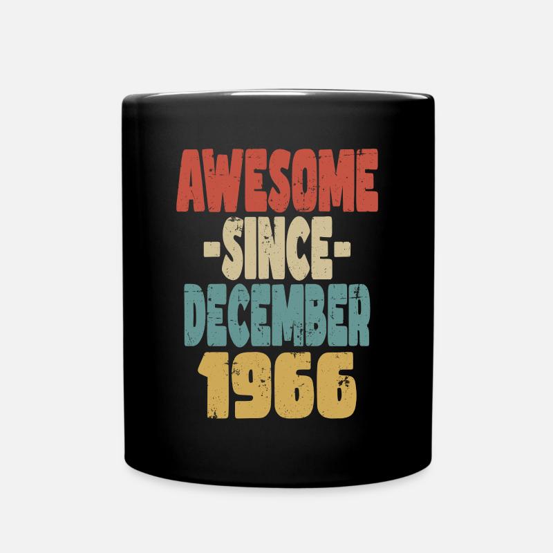 Génial décembre 1966 - Mug uni - noir