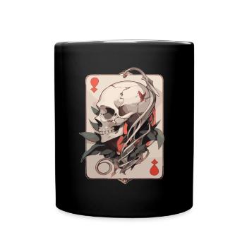 Poker Poker Player Casino Card Game - Full Colour Mug - black - Front