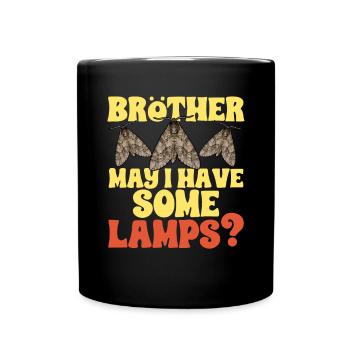 Moths Insect Collector Entomologist - Full Colour Mug - black - Front