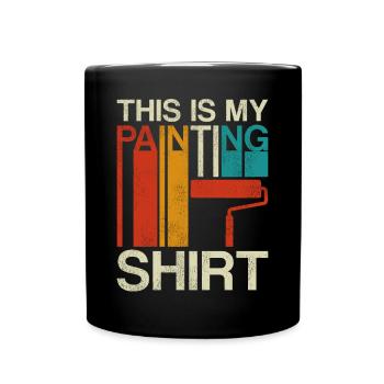 House Painter Decorator This Is My - Tasse einfarbig - Schwarz - Vorne