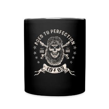 1963 Anniversaire Vieilli à la perfection Rock Hard - Mug uni - noir - Devant