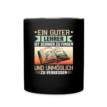 Meilleure idée de cadeau de pension pour les enseignants Étudiant - Mug uni - noir - Devant