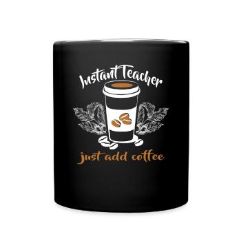 Ich Mag Kaffee Geschenkideen Kaffeeliebhaber - Tasse einfarbig - Schwarz - Vorne