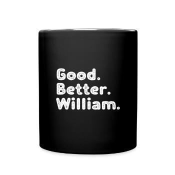 Good better William - Full Colour Mug - black - Front